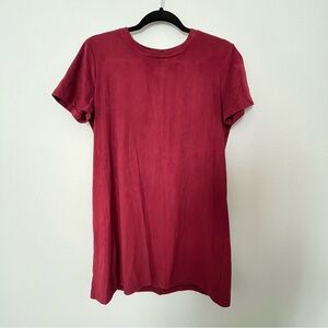 Suede Dress